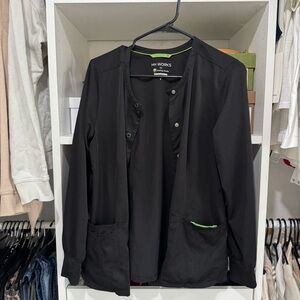 Healing hands scrub cardigan